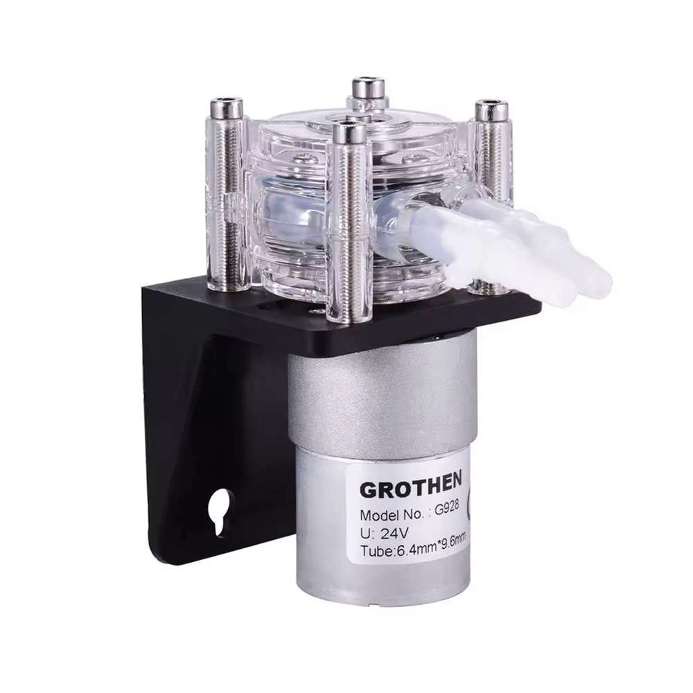 1111 (3) GROTHEN G928 High Precision Peristaltic Metering Pump Variable Speed Chemical Dosing Pump